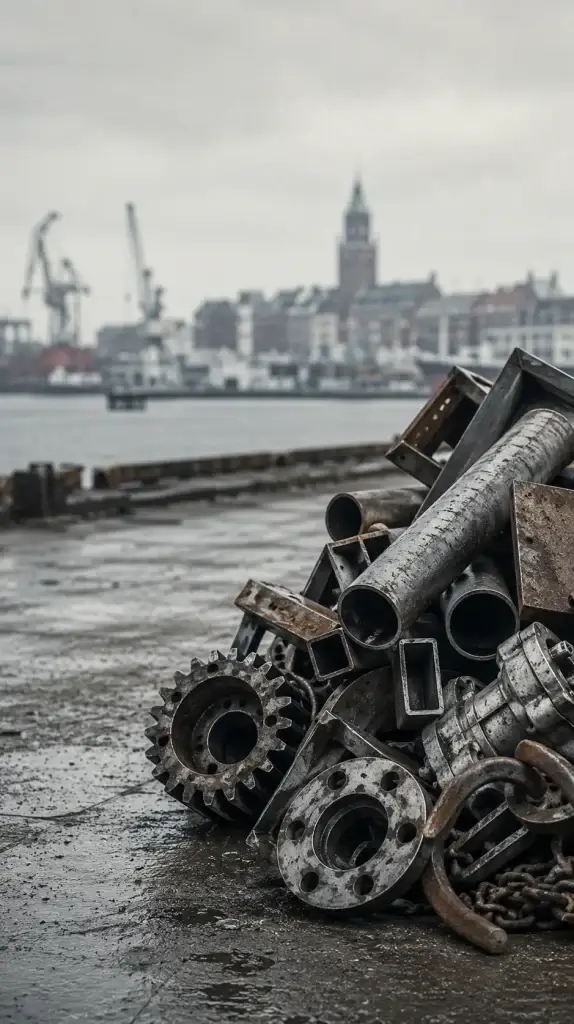 Mr Recycles anläggning för skrothandel i Helsingborg på Transportgatan 4