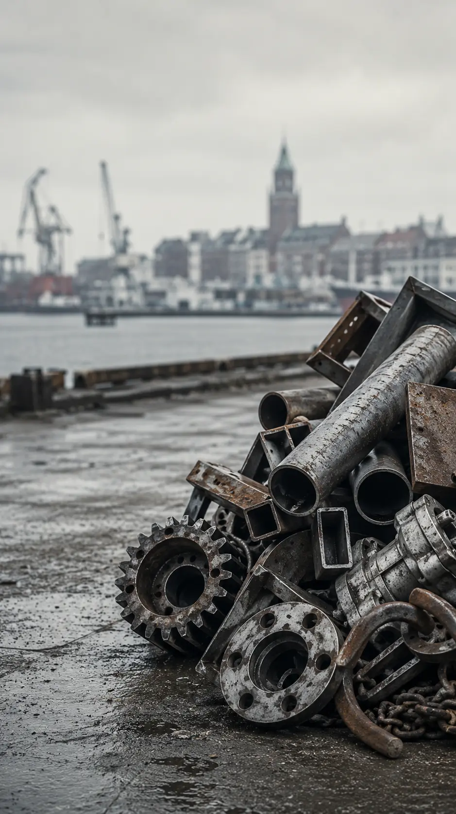 Mr Recycles anläggning för skrothandel i Helsingborg på Transportgatan 4